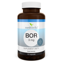 MEDVERITA Bor 3 mg Kwas Borowy 120 kaps