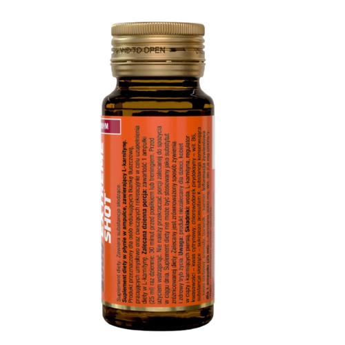 OLIMP L-Carnitine 3000 Extreme Shot Ampułka Szklana SOK 25 ml 