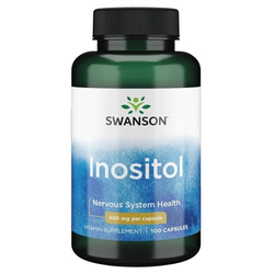 SWANSON Inozytol 650mg 100 kaps