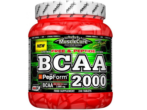 AMIX MuscleCORE BCAA 2000 with PepFORM 240 tabl