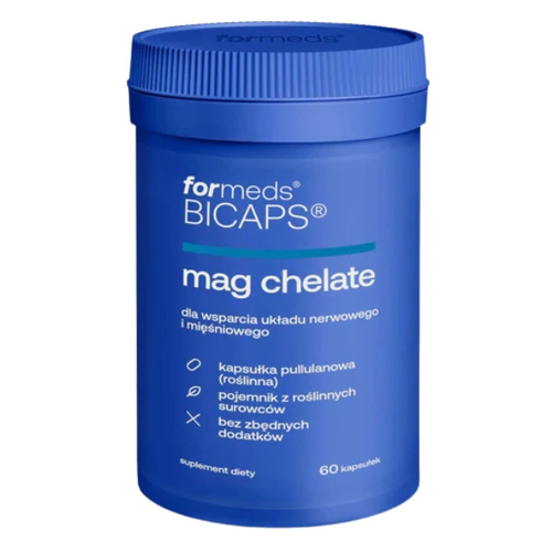 FORMEDS BICAPS Magnez Diglicynian Chelate 60 kaps