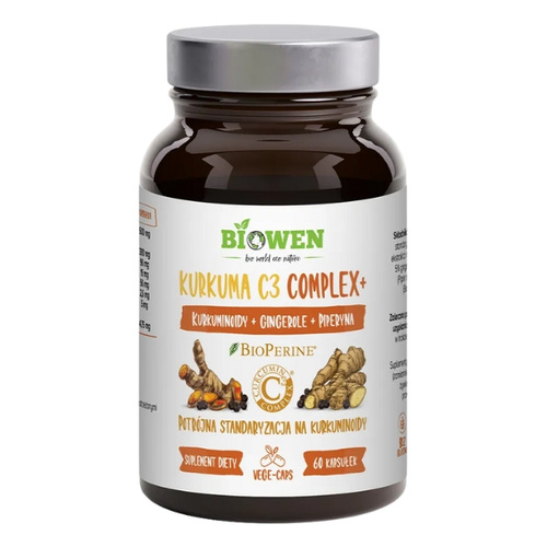 BIOWEN Kurkuma C3 Complex+ 60 kaps
