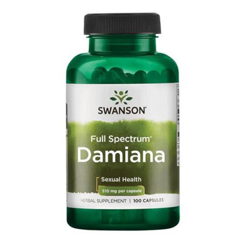 SWANSON Damiana 510mg 100 kaps