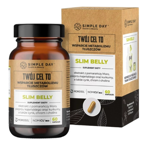 TWÓJ CEL TO Slim Belly Odchudzanie 60 kaps