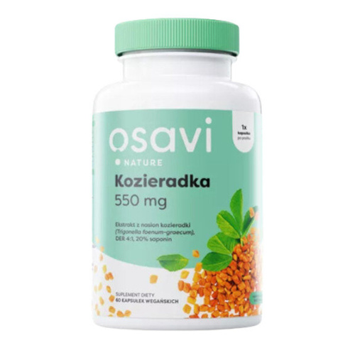 OSAVI Kozieradka 550mg 60 vcaps