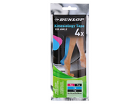 DUNLOP Zestaw Taśm Kinezjologicznych do Stawy Skokowego 4 szt