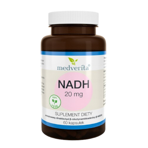 MEDVERITA NADH 20mg 60 kaps