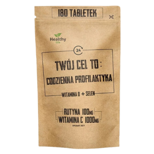 TWÓJ CEL TO Codzienna Profilaktyka Rutyna Witamina C 180 tabl