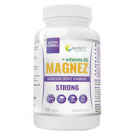 WISH Magnez Strong + Witamina B6 Forte 120 tabs