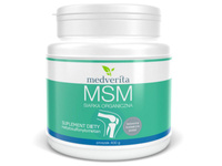 MEDVERITA MSM Siarka Organiczna 400 g + pillbox