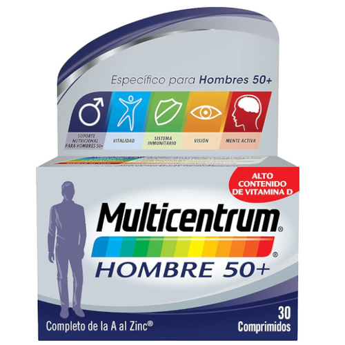 MULTICENTRUM Hombre 50 + 30 tabl (witaminy)