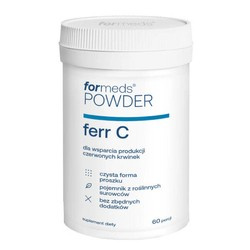 FORMEDS F-FERR C Żelazo + Witamina C 43,3g/60 porcji