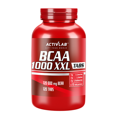 Aminokwasy ACTIVLAB BCAA 1000 XXL 120 kaps