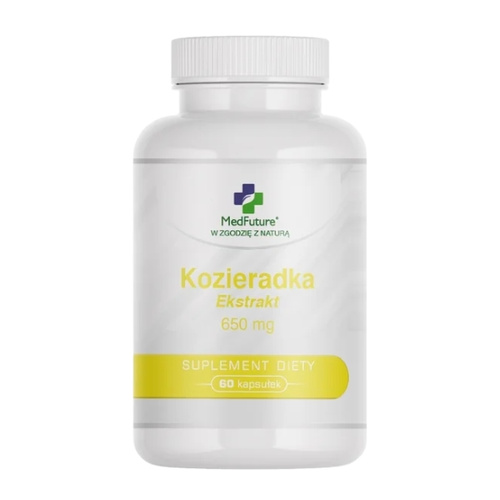 MEDFUTURE Kozieradka  650 mg 60 kapsułek 
