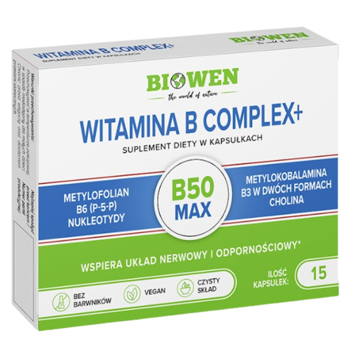  BIOWEN B-Complex 15 kaps