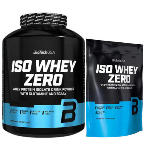 BIOTECH Iso Whey Zero 2270 g +BIOTECH Iso Whey Zero 500 g