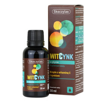 SKOCZYLAS WitCynk w płynie Witamina C i Cynk 30 ml