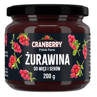 SANTE Cranberry Polish Farm Żurawina do Mięs i Serów 200 g