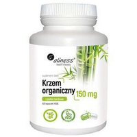 ALINESS Krzem organiczny 150 mg z pędów bambusa 100 kaps vege