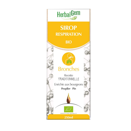 HERBALGEM Sirop Respiration Bio 250 ml (odporność, drogi oddechowe)