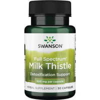 SWANSON FS Milk Thistle 500mg 30 kaps