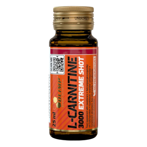 OLIMP L-Carnitine 3000 Extreme Shot Ampułka Szklana 25 ml