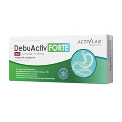 Wsparcie Jelit Maślan Sodu ACTIVLAB PHARMA DebuActiv Forte 300 60 kaps