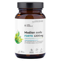 AURA HERBALS Maślan Sodu Forte1200 mg 60 kaps