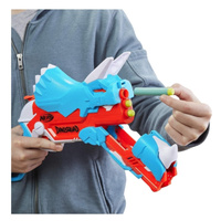 NERF Wyrzutnia DinoSquad Tricera-blast z zestawem 12 strzałek
