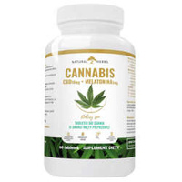 NATURAL HERBS Cannabis CBD 10mg + Melatonina 1mg tabl