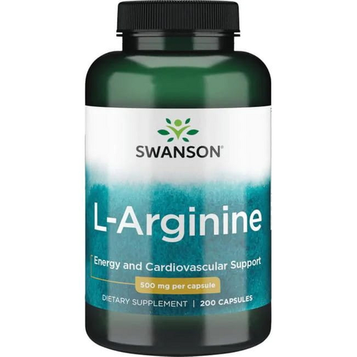 SWANSON L-Arginina 500 mg 200 kaps