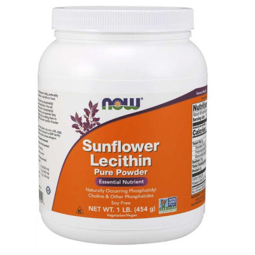 NOW FOODS Sunflower Lecithin 454 g