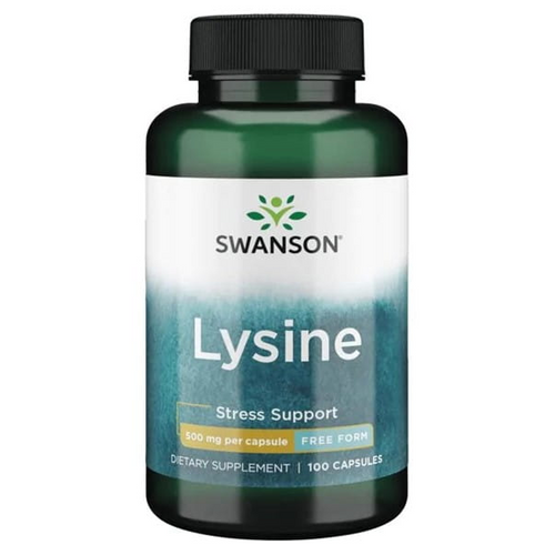 SWANSON L-Lizyna 500 mg 100 kaps