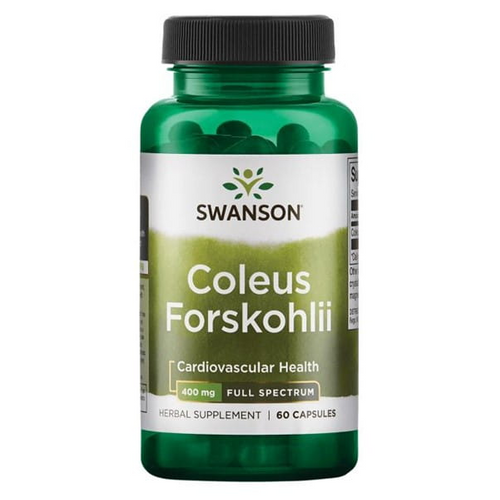 SWANSON FS Coleus Forskohlii 400mg 60 kaps