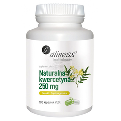 ALINESS Naturalna Kwercytyna 250 mg 100 kaps