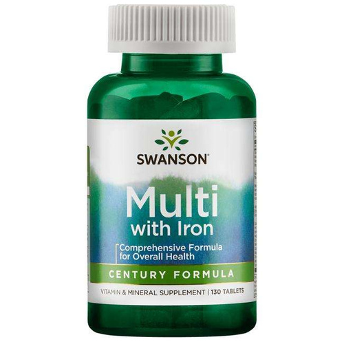 SWANSON Multi with Iron Century Formula 130 tabs