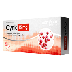 Minerały ACTIVLAB Cynk 15mg 60 tabl