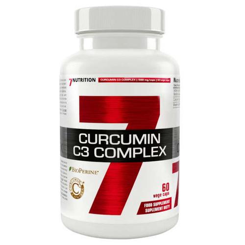 7NUTRITION Curcumin C3 Complex 500 mg 60 kaps + ACTIVLAB L-Carnitine 3000 liquid 500 ml