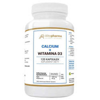 ALTO PHARMA Wapń Calcium + Witamina D3 120 kaps