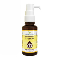 MEDVERITA Witamina D3 2000 IU w Kroplach 30 ml