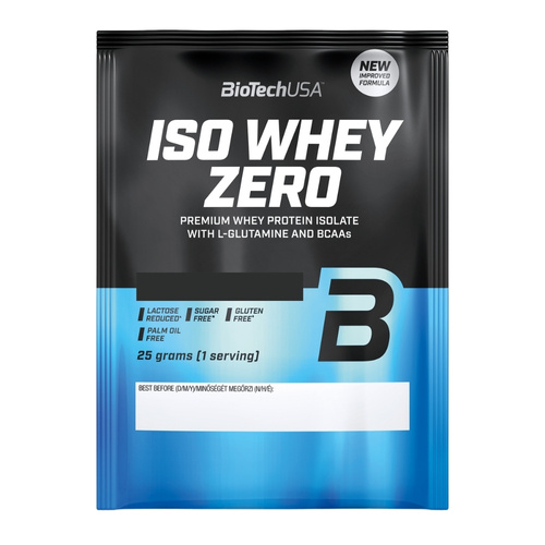 BIOTECH Iso Whey Zero 25 g . ( białko, izolat)