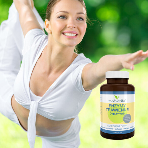 MEDVERITA Enzymy Trawienne DigeZyme 120 kaps