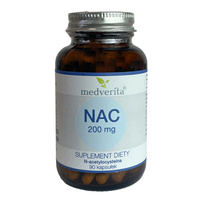 MEDVERITA NAC 200mg N-acetylo L-cysteina 90 kaps