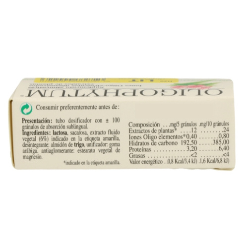 OLIGOPHYTUM LITIO,100 comprimidos, 40 mg