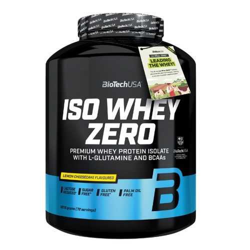 BIOTECH Iso Whey Zero 1816 g+ Iso Whey Zero 25 g+ Shaker + worek