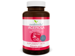 MEDVERITA Acerola 25% ekstrakt 500mg 120 kaps