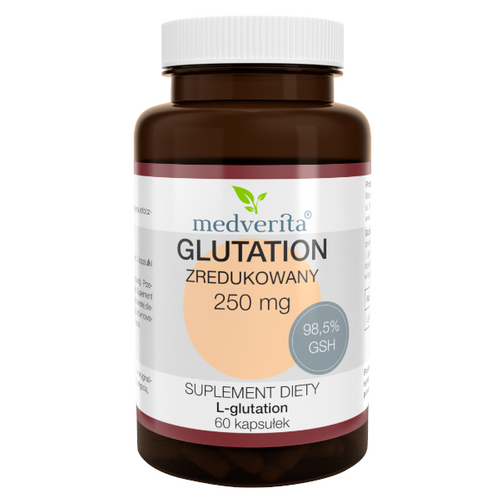 MEDVERITA Glutation Zredukowany 250mg 60 kaps