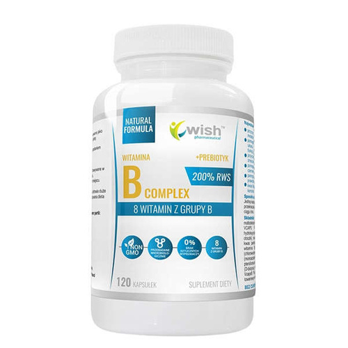 WISH Witamina B Complex 200% RWS 120 kaps