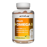 ACTIVLAB Żelki Omega 3 60 żelek