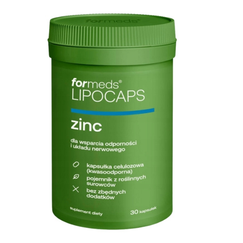 FORMEDS LIPOCAPS Zinc 30 kaps